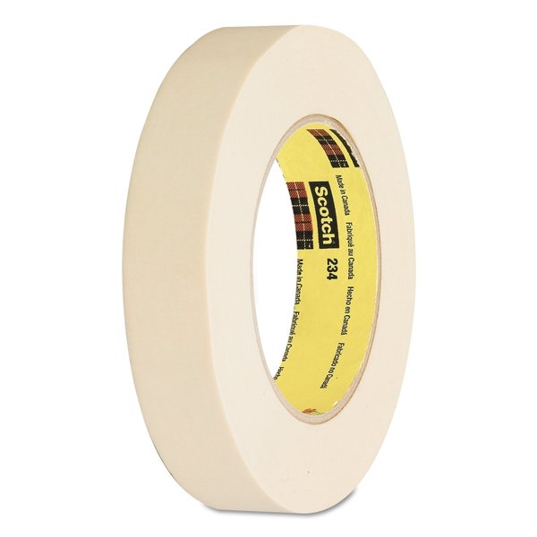 Scotch General Purpose Masking Tape 234 Tan Plastic Core, 48 mm x 55 m 5.9 mil, 24 per case Bulk 234